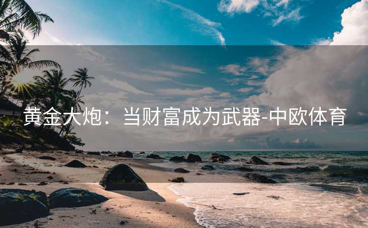 黄金大炮：当财富成为武器-中欧体育