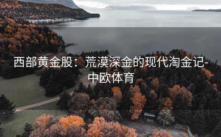 西部黄金股：荒漠深金的现代淘金记-中欧体育